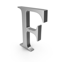 F Chrome PNG & PSD Images