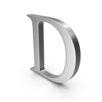 D Chrome PNG & PSD Images