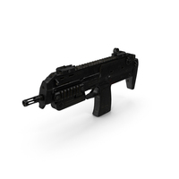 HK MP7 A1 Machine Gun PNG & PSD Images