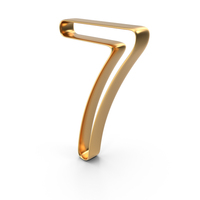 7 Gold PNG & PSD Images