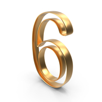 6 Gold PNG & PSD Images