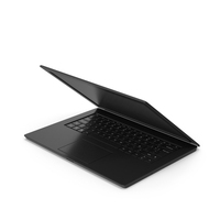 Black Notebook / Laptop PNG & PSD Images