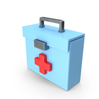 Health Care First Aid Kit Medicine Chest Emergency 3d Icon PNG & PSD Images