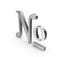 Number Chrome PNG & PSD Images