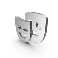 Theater Masks Symbol PNG & PSD Images