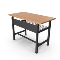 Black School Desk PNG & PSD Images