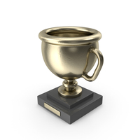 Winning Trophy 3d Icon PNG & PSD Images