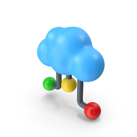 Cloud Data Storage Icon PNG & PSD Images