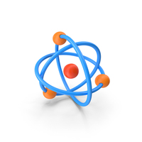 Education Science Atom Icon PNG & PSD Images