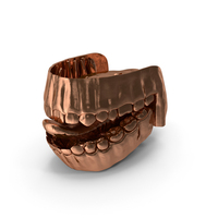 Copper Human Mouth Gums Teeth And Tongue PNG & PSD Images