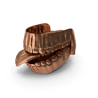 Copper Human Mouth Gums Teeth And Tongue PNG & PSD Images