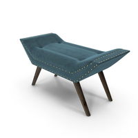 Blue Ottoman PNG & PSD Images