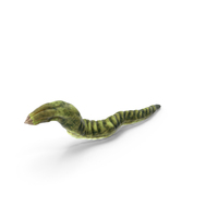 Green Worm Monster PNG & PSD Images