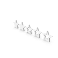 Level Star White PNG & PSD Images