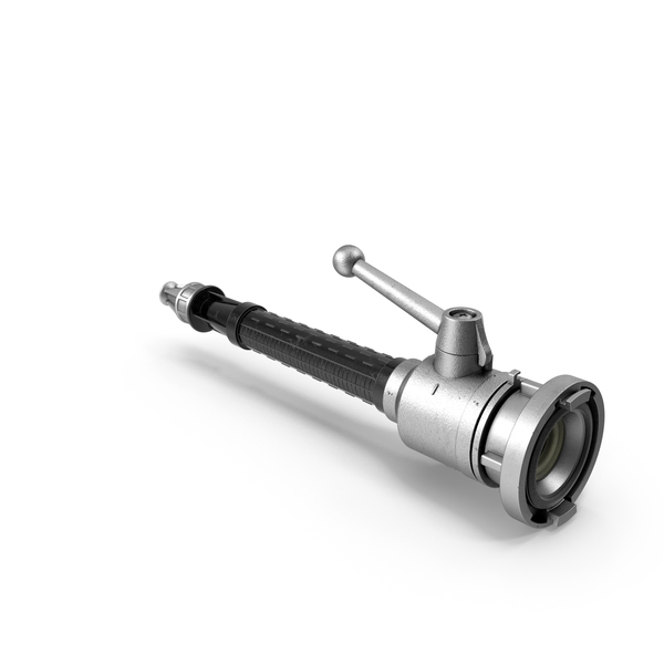 Lever Operated Handheld Branch Pipe Nozzle PNG & PSD Images