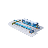 Total Package Car Wash Building PNG & PSD Images