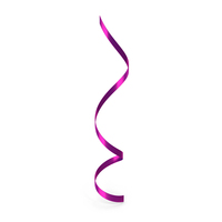 Purple Curly Ribbon PNG & PSD Images