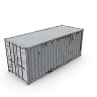 White Cargo Container PNG & PSD Images