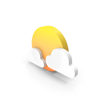 Mostly Sunny Icon PNG & PSD Images