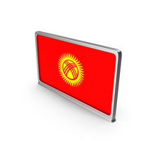 Flag of Kyrgyzstan PNG & PSD Images