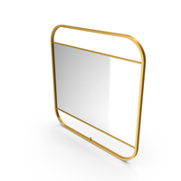 Mirror In Metal Frame PNG & PSD Images