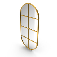 Mirror In Metal Frame PNG & PSD Images
