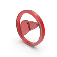 Red Glass Liver Symbol PNG & PSD Images