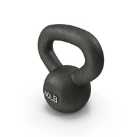 Body Solid Iron Kettlebell 40lb PNG & PSD Images