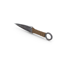 Combat Throwing Knife Worn PNG & PSD Images