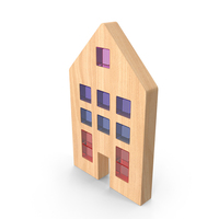 Montessori Wooden Constructor Set PNG & PSD Images
