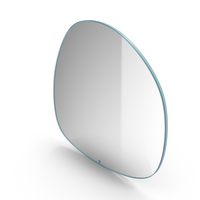 Mirror in Metal Frame PNG & PSD Images