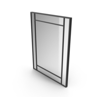Mirror In Metal Frame PNG & PSD Images