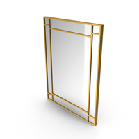 Mirror In Metal Frame PNG & PSD Images