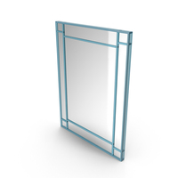 Mirror In Metal Frame PNG & PSD Images