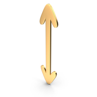 Gold Arrow PNG & PSD Images