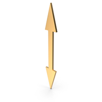Gold Arrow PNG & PSD Images