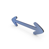 Left Right Arrow Glass PNG & PSD Images