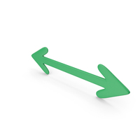 Left Right Arrow Green PNG & PSD Images