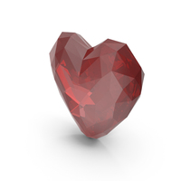 Crystal Heart Symbol PNG & PSD Images
