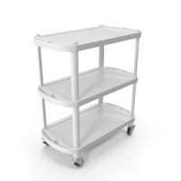 Medical Equipment Trolley White PNG & PSD Images