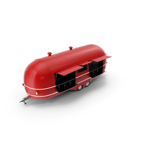 Modern Food Truck Red PNG & PSD Images