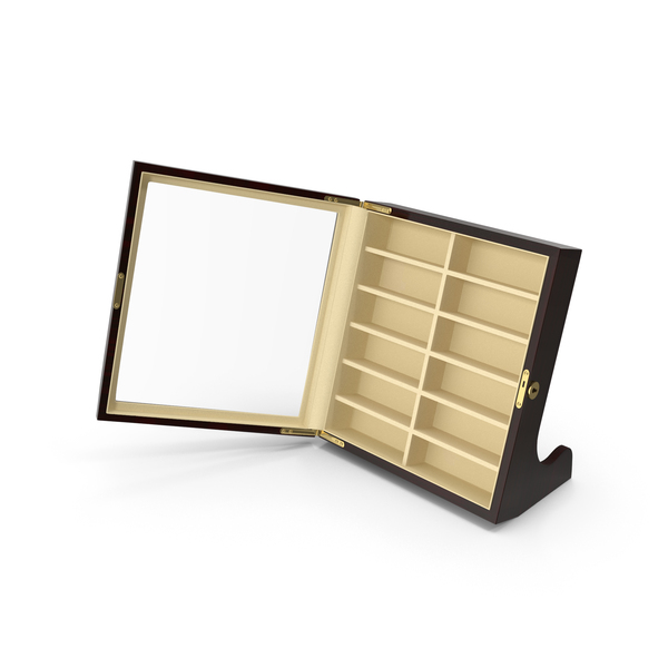 Opened Ebony Glasses Stand PNG & PSD Images