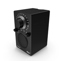 Portable Radio Tivoli Audio PAL BT Black PNG & PSD Images