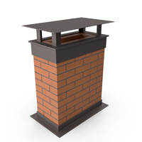 Rectangular Brick Chimney PNG & PSD Images