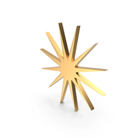 Gold Star Symbol PNG & PSD Images