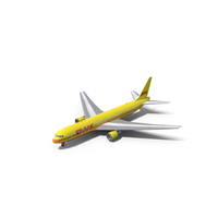 Boeing 767-300 DHL PNG & PSD Images