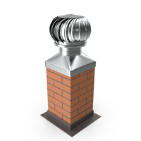Spherical Cowl Chimney Brick PNG & PSD Images