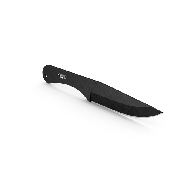 Throwing Knife Black PNG & PSD Images