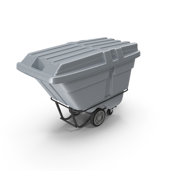 Utility Uline Tilt Truck Gray PNG & PSD Images