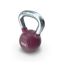 Vinyl Coated Metal Kettle Bell 20kg PNG & PSD Images